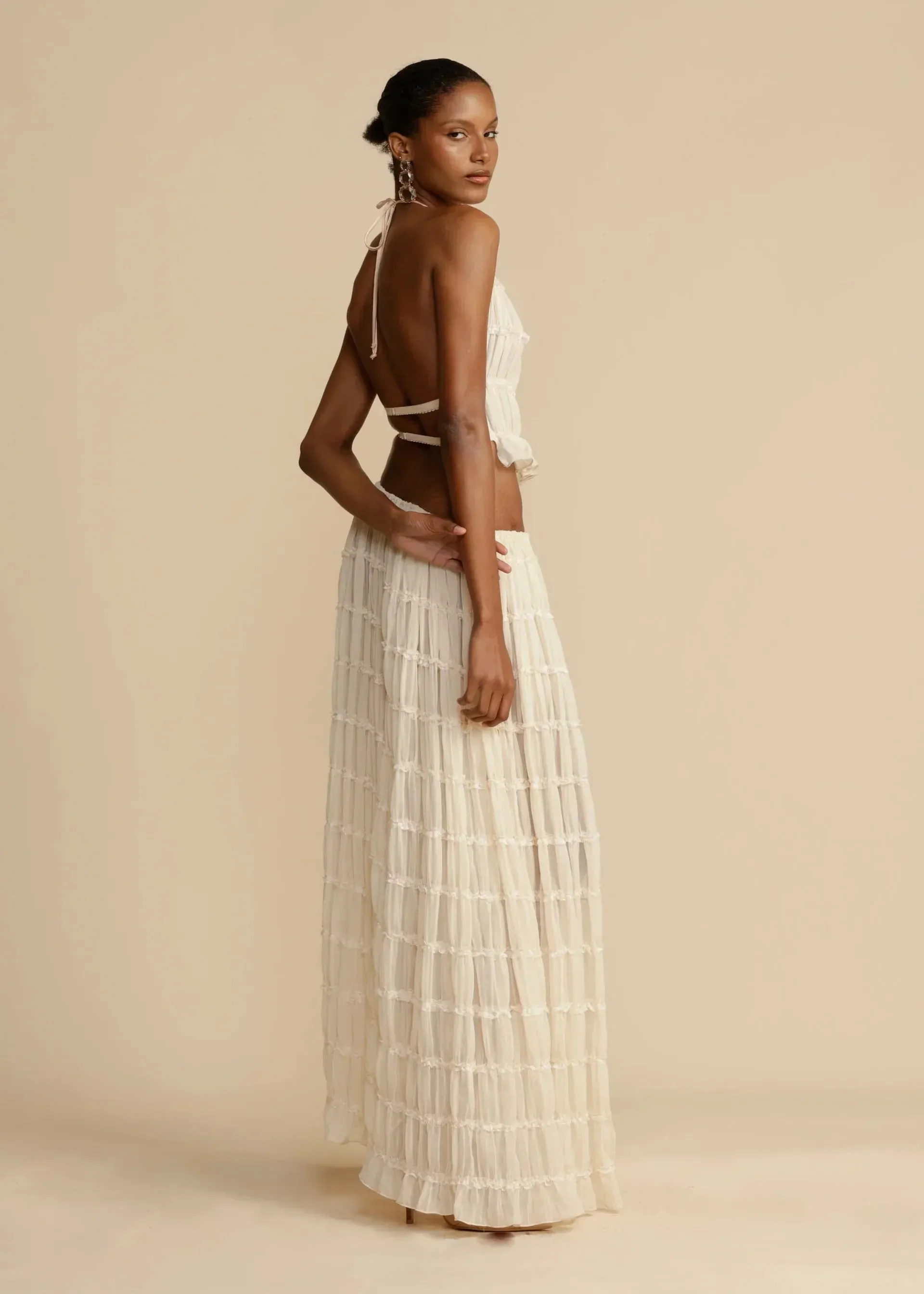 Isabella – Backless Women’s Pleated Summer Dress