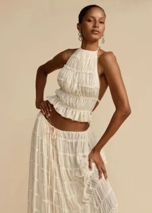 Isabella – Backless Women’s Pleated Summer Dress