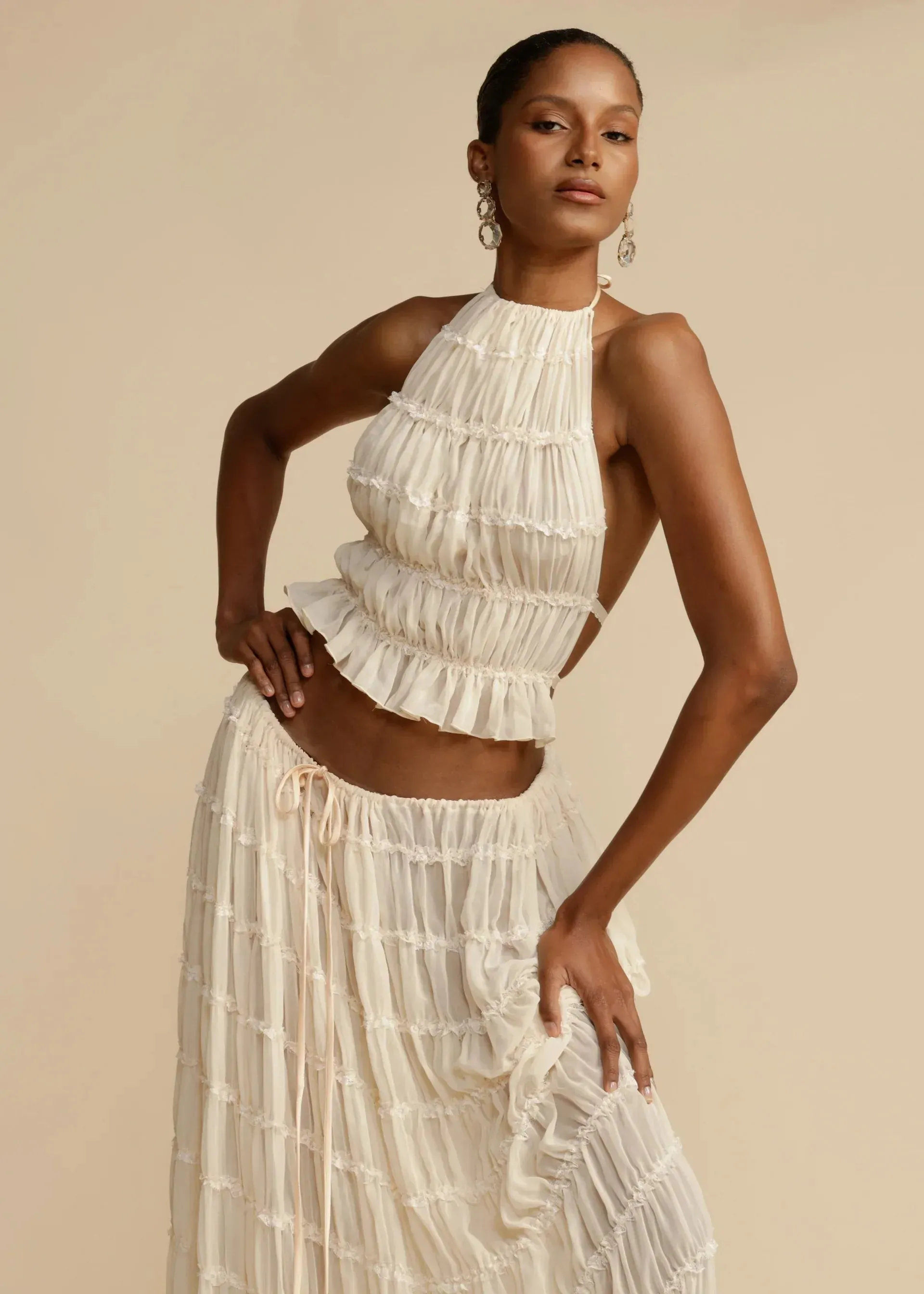 Isabella – Backless Women’s Pleated Summer Dress