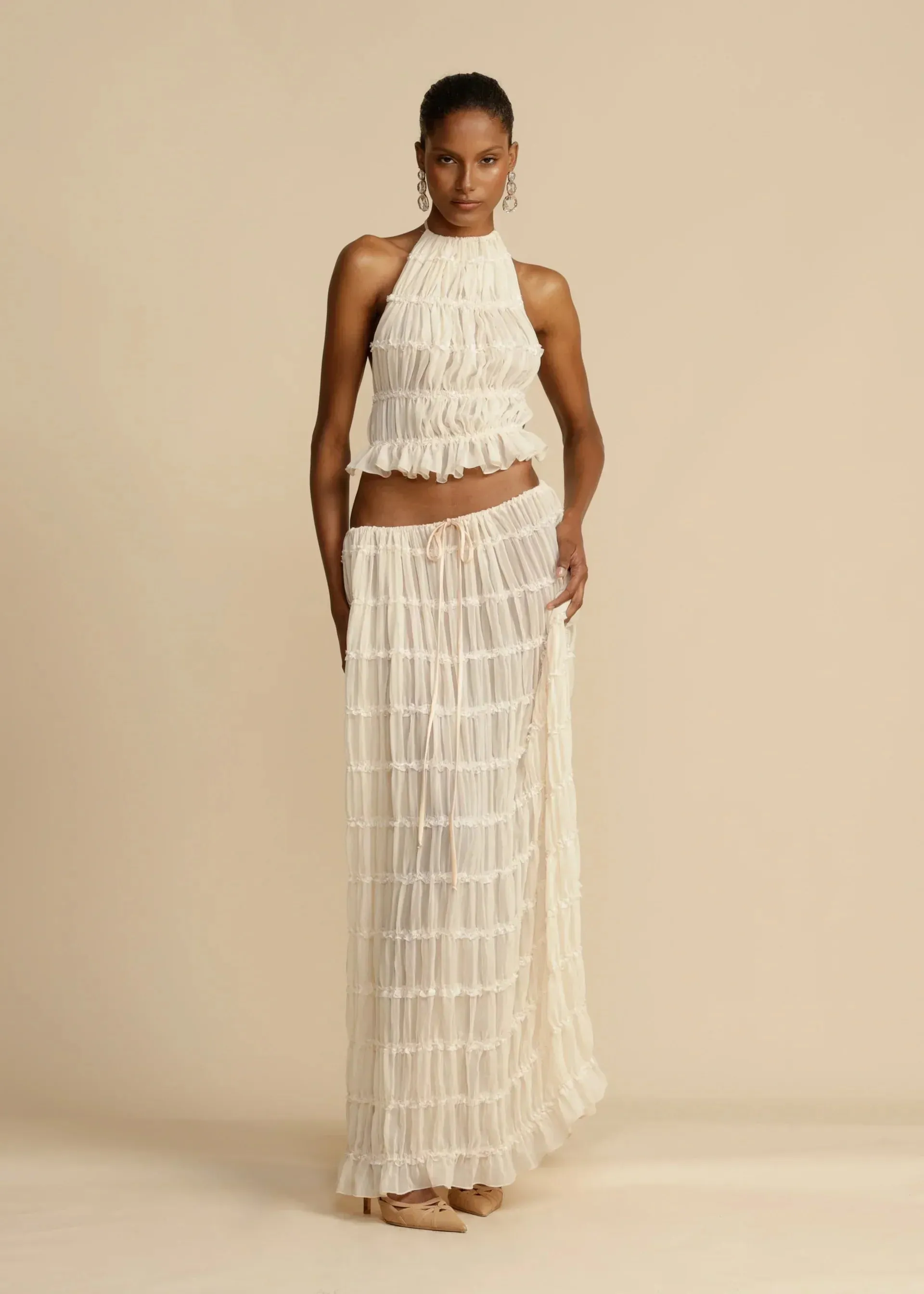 Isabella – Backless Women’s Pleated Summer Dress