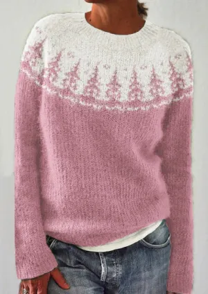 Isla – Retro Winter Sweater