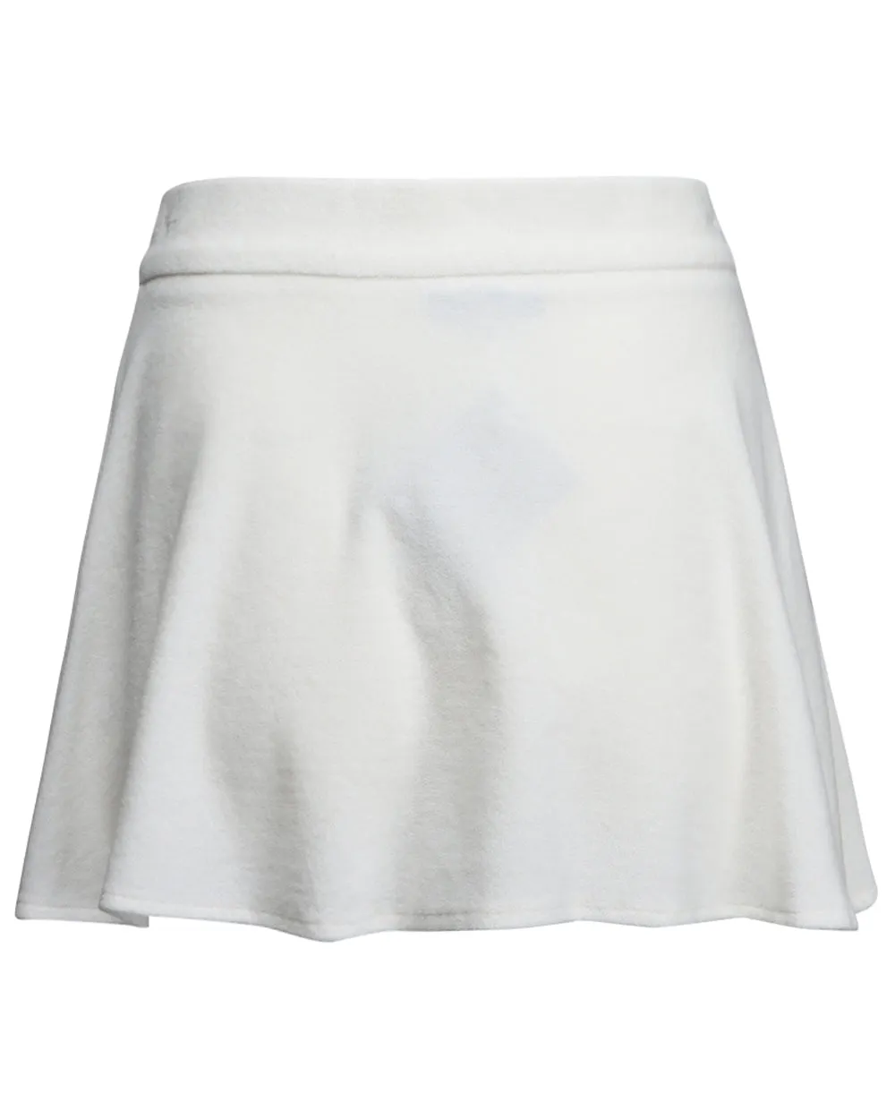 Ivory French Terry Ginger Mini Skirt