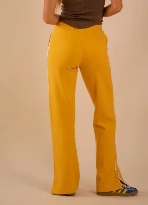 Jordan Interlock Pants in Golden Sunshine