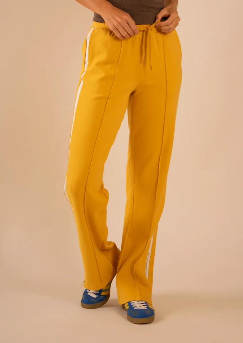 Jordan Interlock Pants in Golden Sunshine