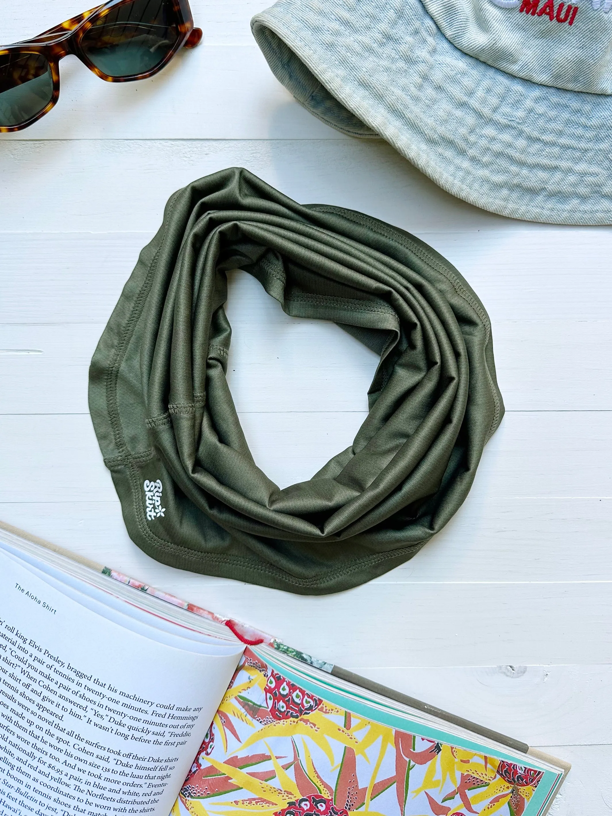 Khaki Olive | Sun Scarf