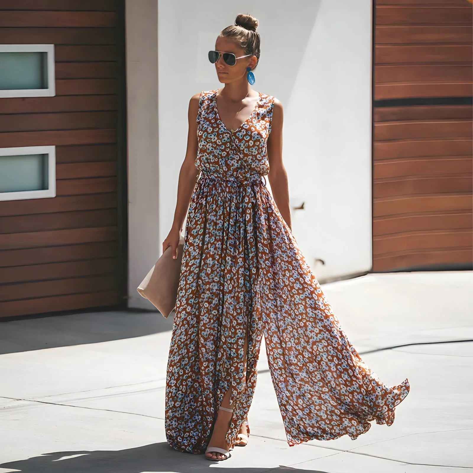 Kimberly® | Bohemian Chic Lange Dress