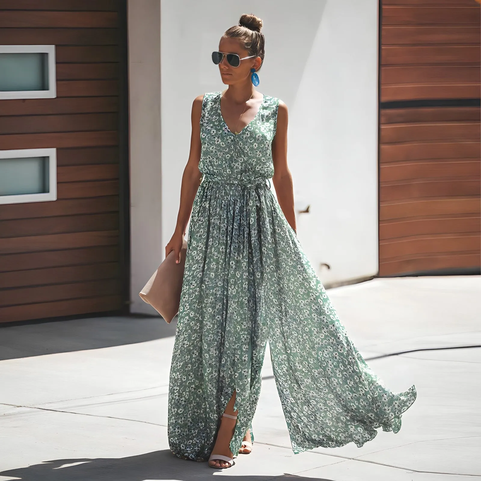 Kimberly® | Bohemian Chic Lange Dress