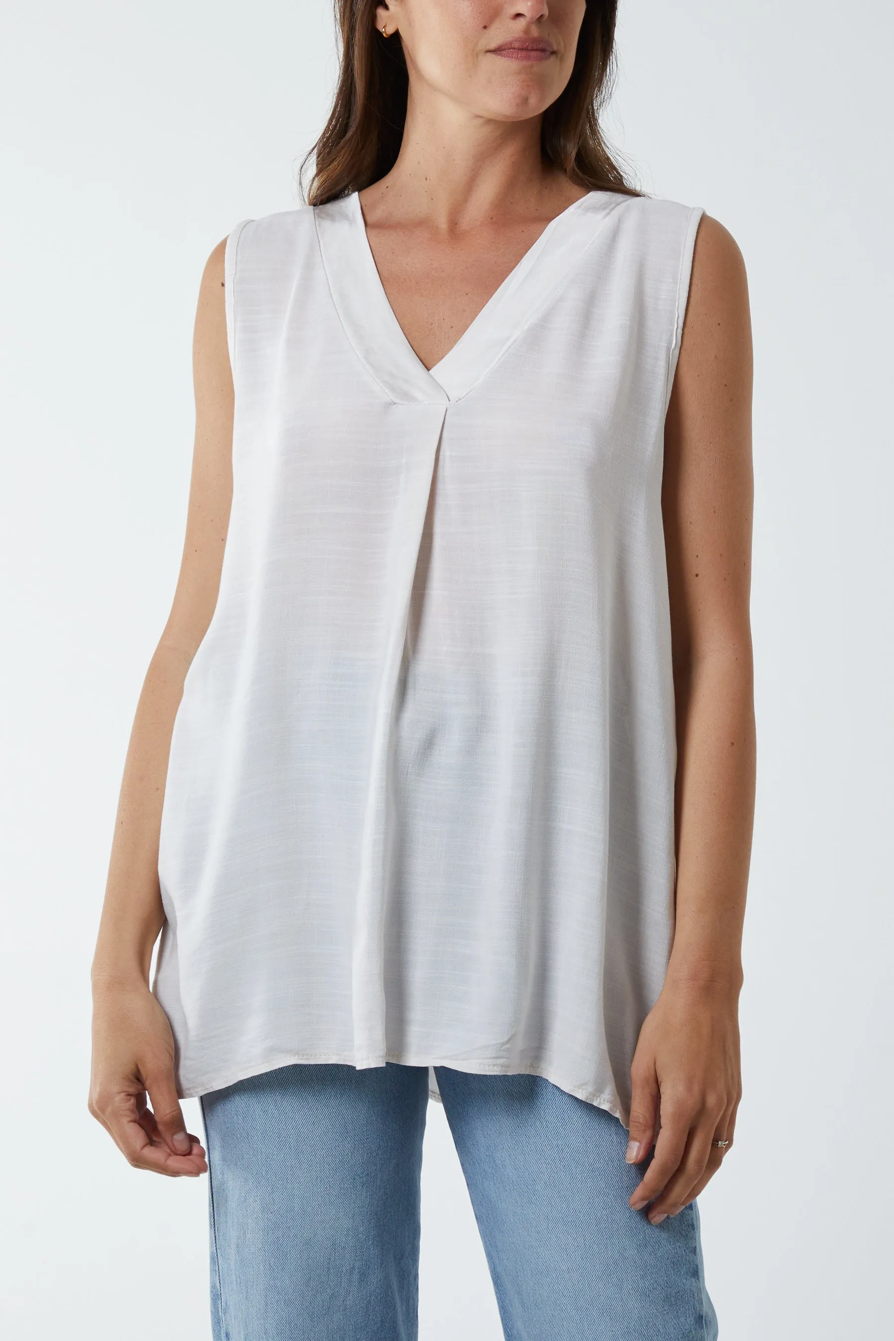 Kiwi Collar Satin Trim Vest