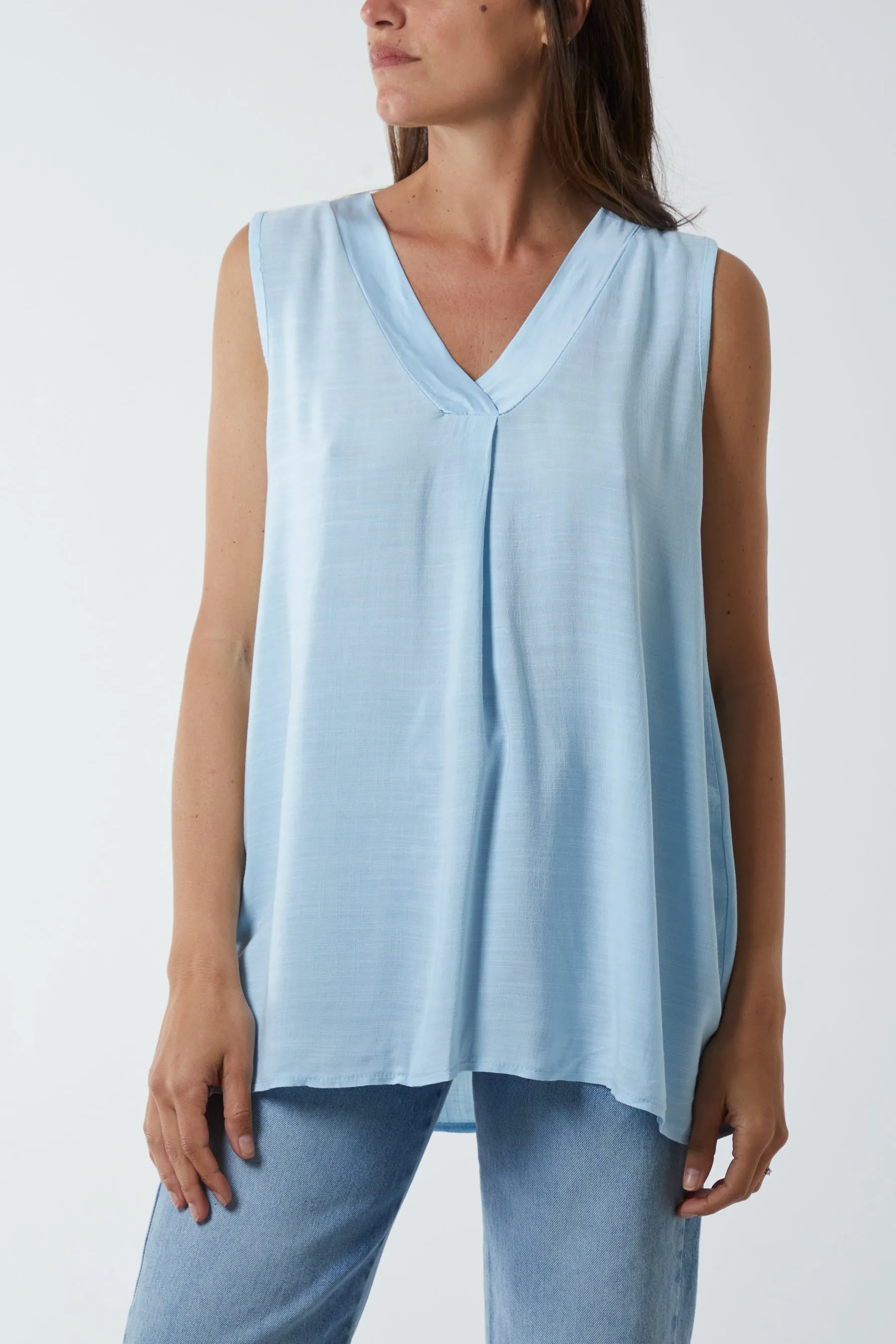 Kiwi Collar Satin Trim Vest