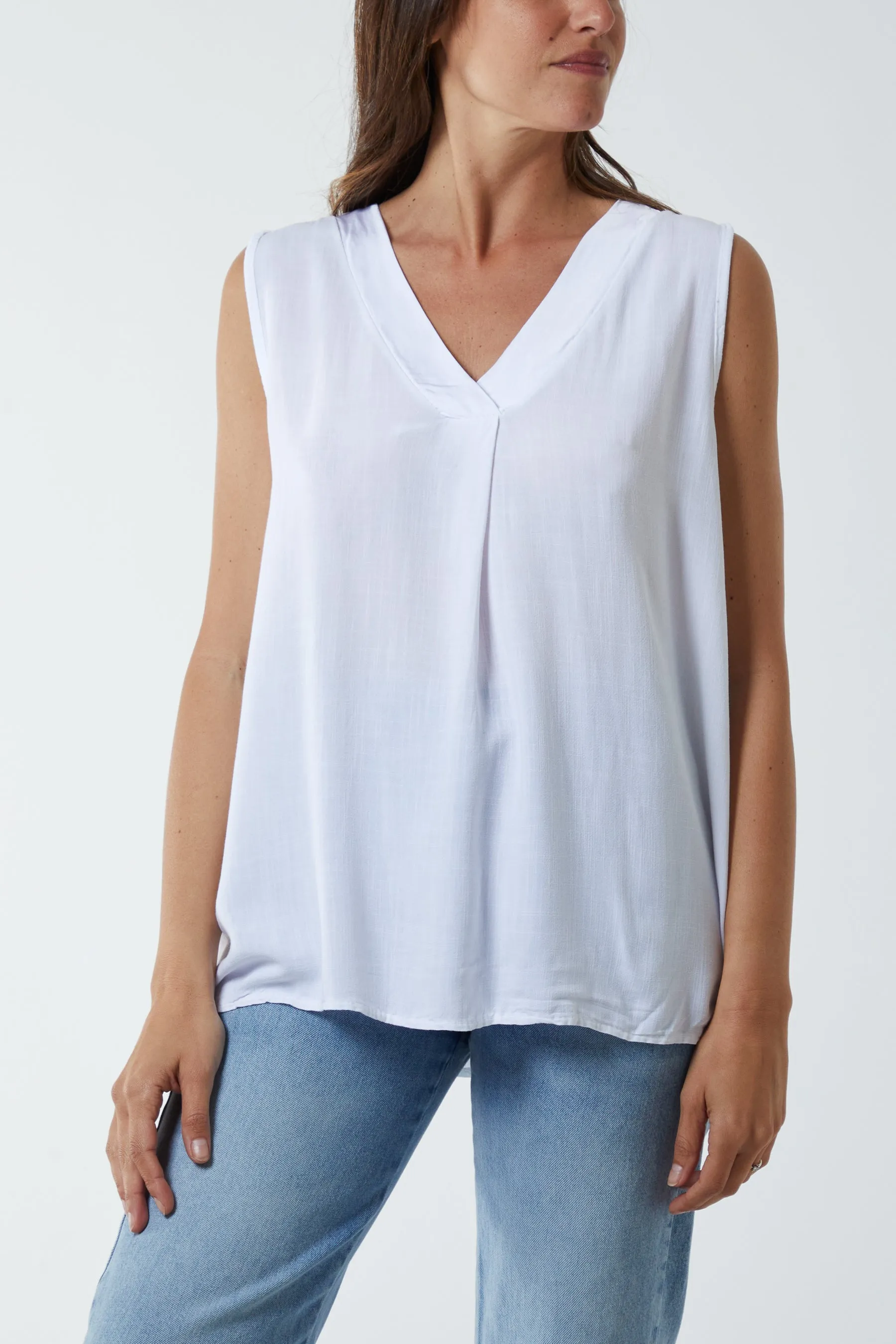 Kiwi Collar Satin Trim Vest