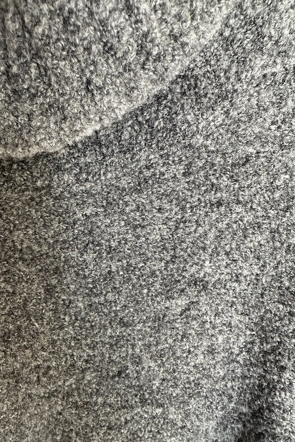KNIT BOUCLE TURTLENECK CAPI