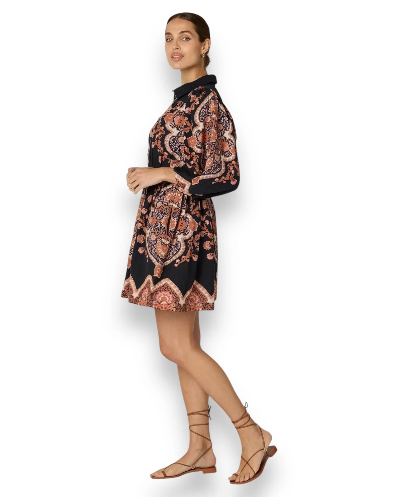 Leigh Mini Dress | Dark Lagos