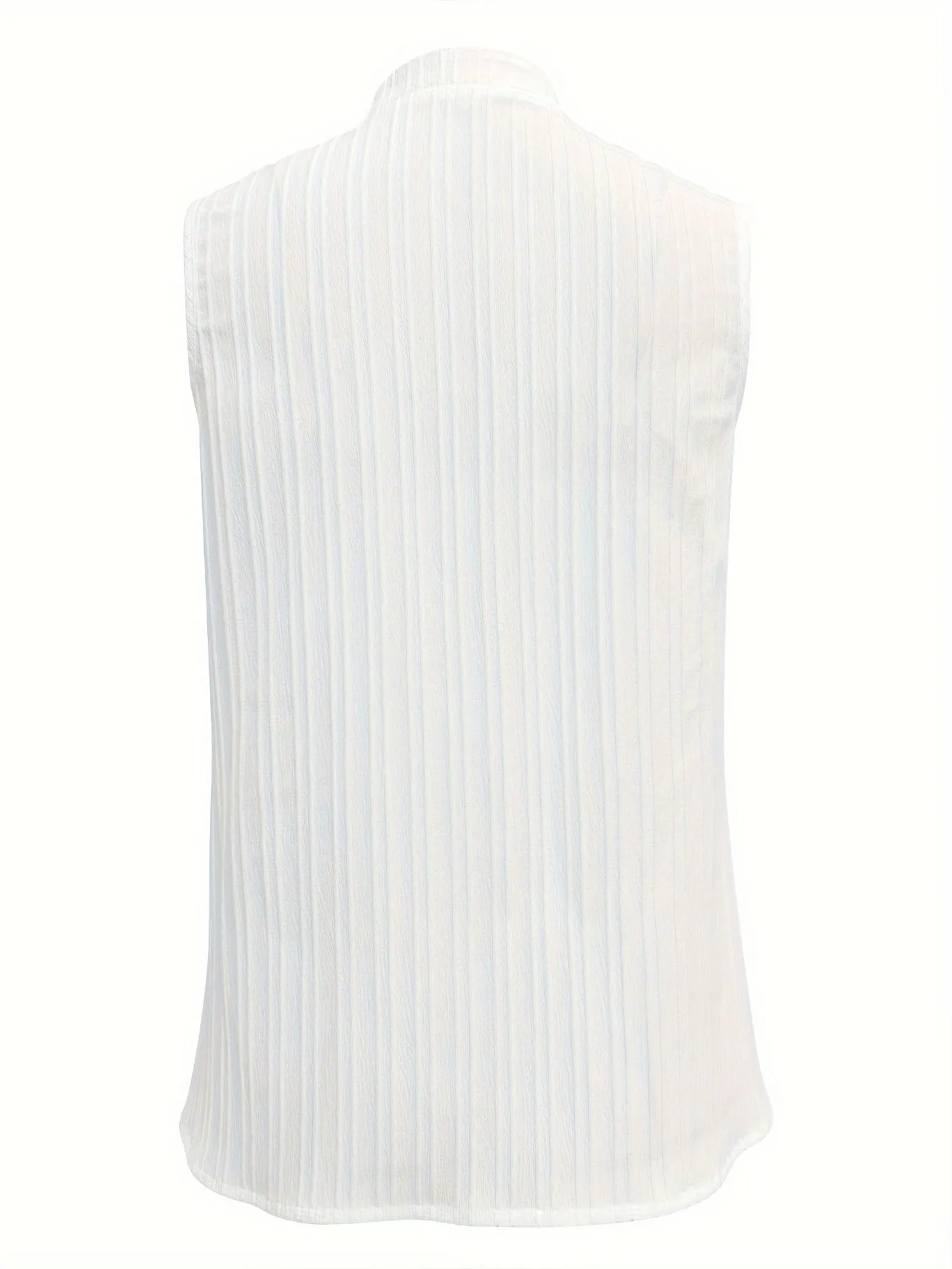 Luna™   | Elegant Lace V-Neck Sleeveless Blouse
