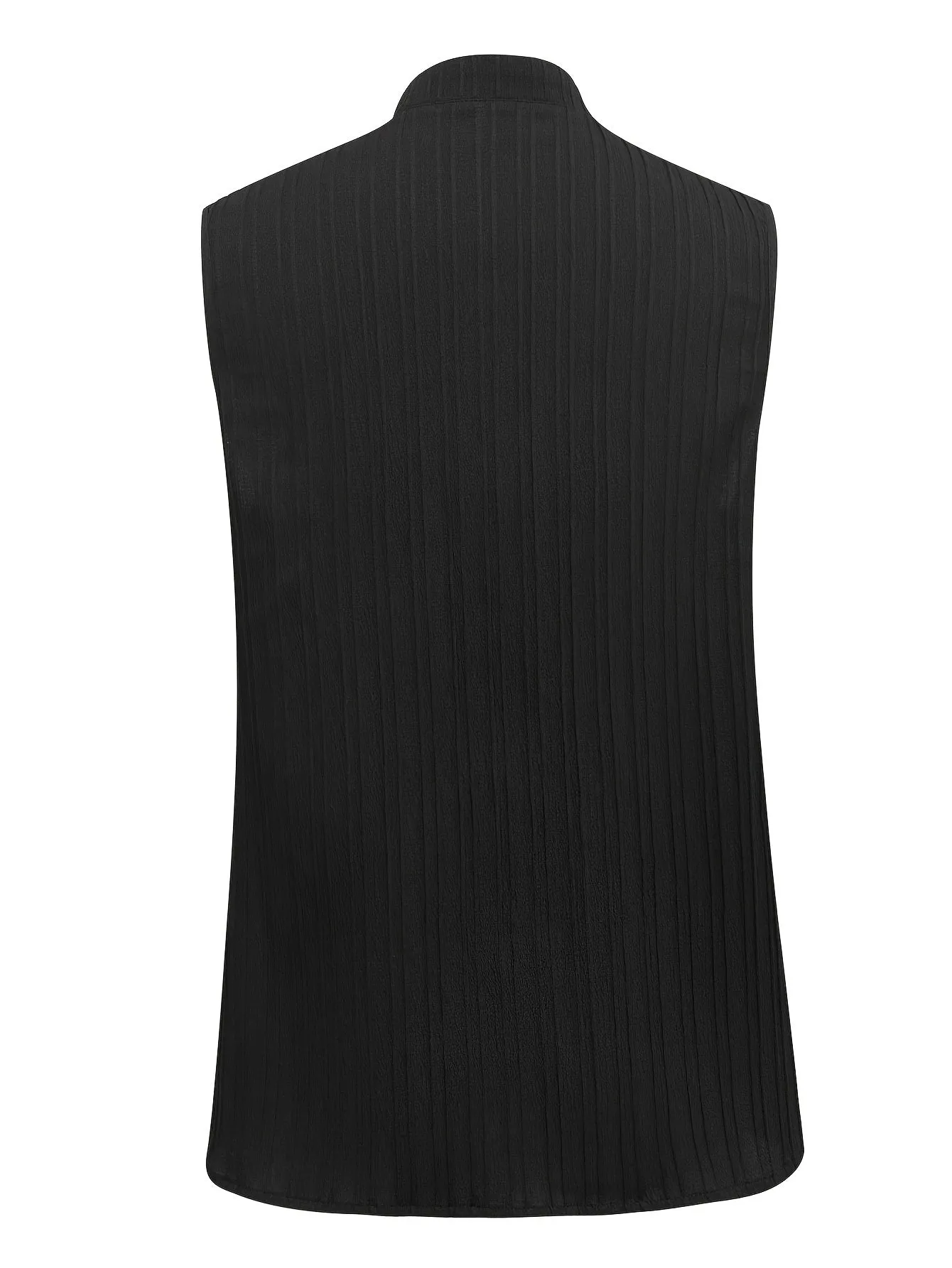 Luna™   | Elegant Lace V-Neck Sleeveless Blouse