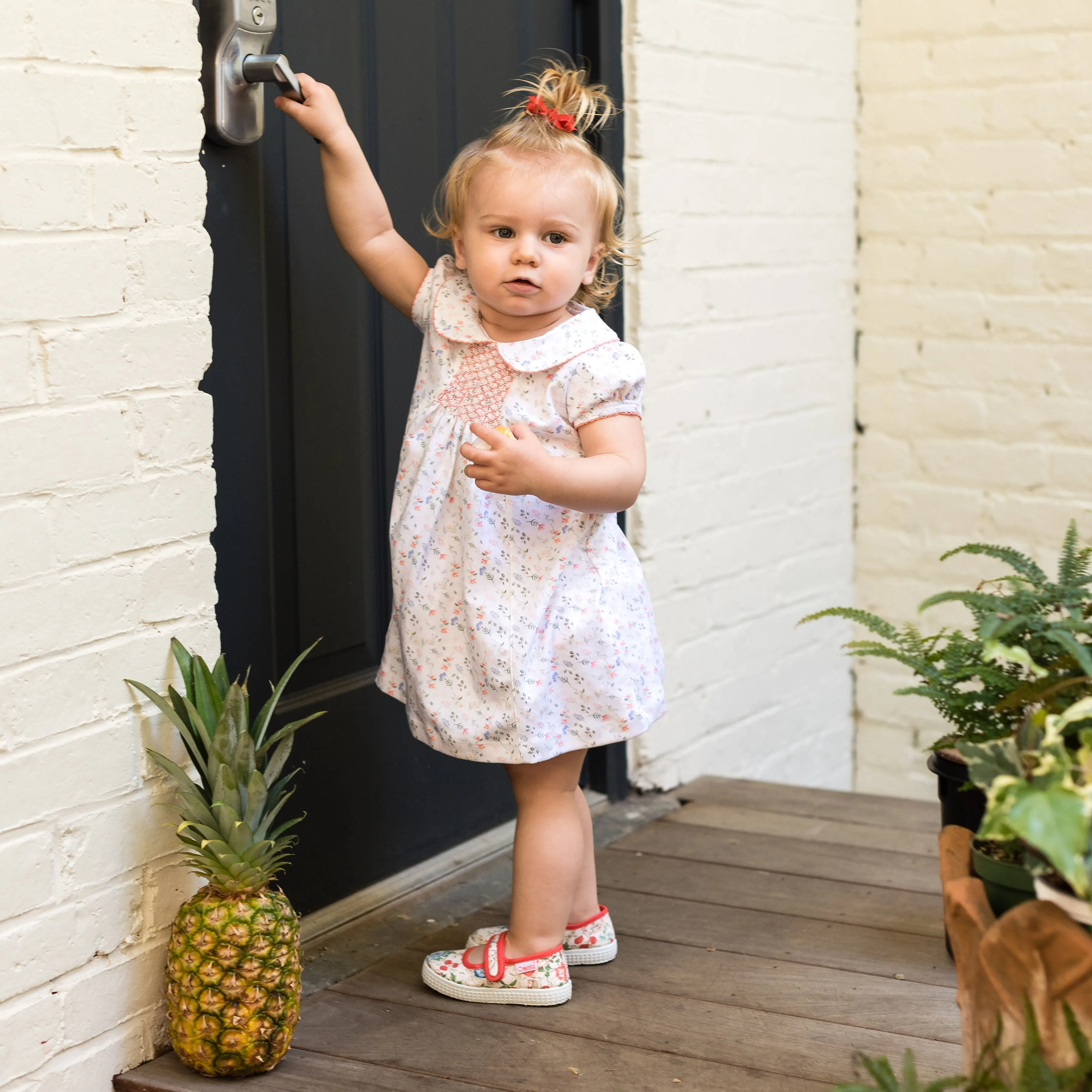 Madison Floral Dress with Ruffle Bloomers