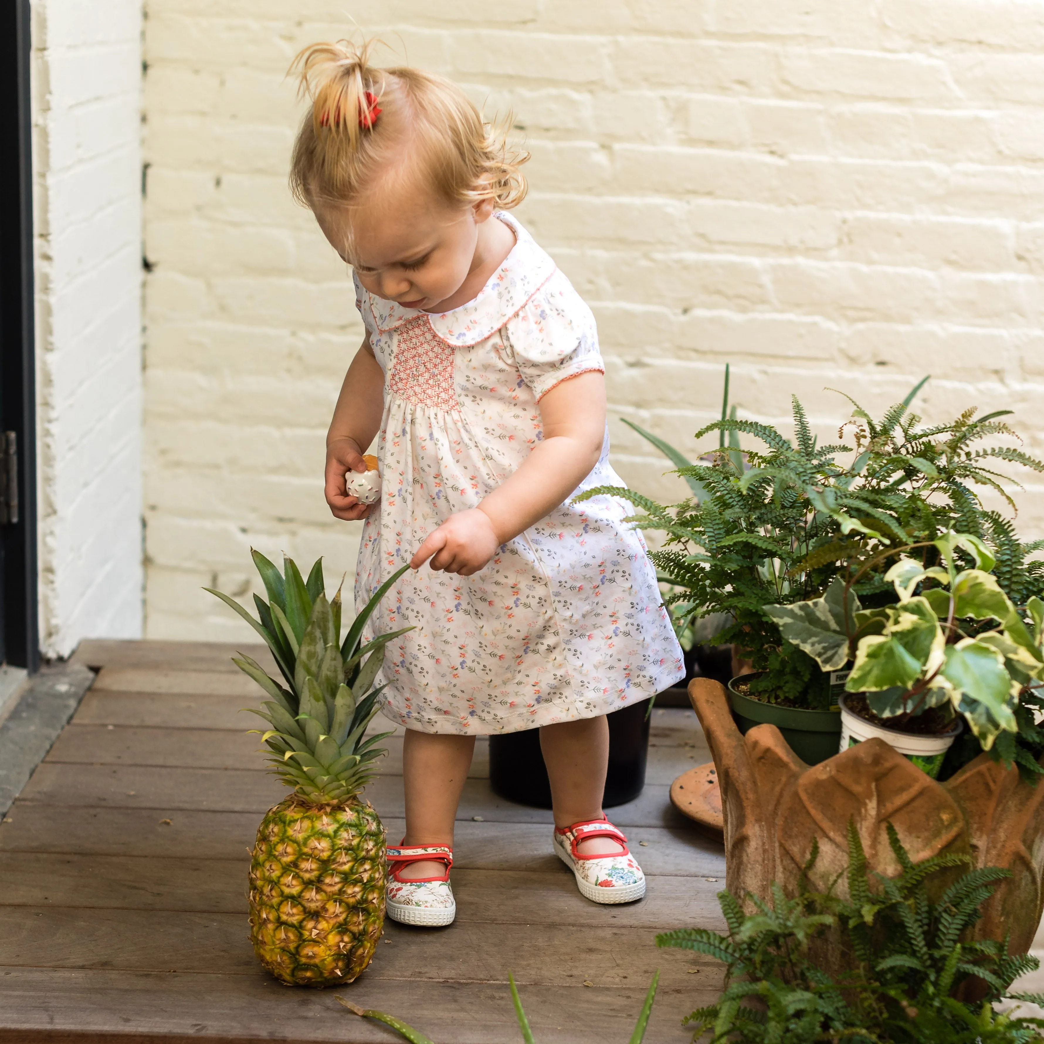 Madison Floral Dress with Ruffle Bloomers
