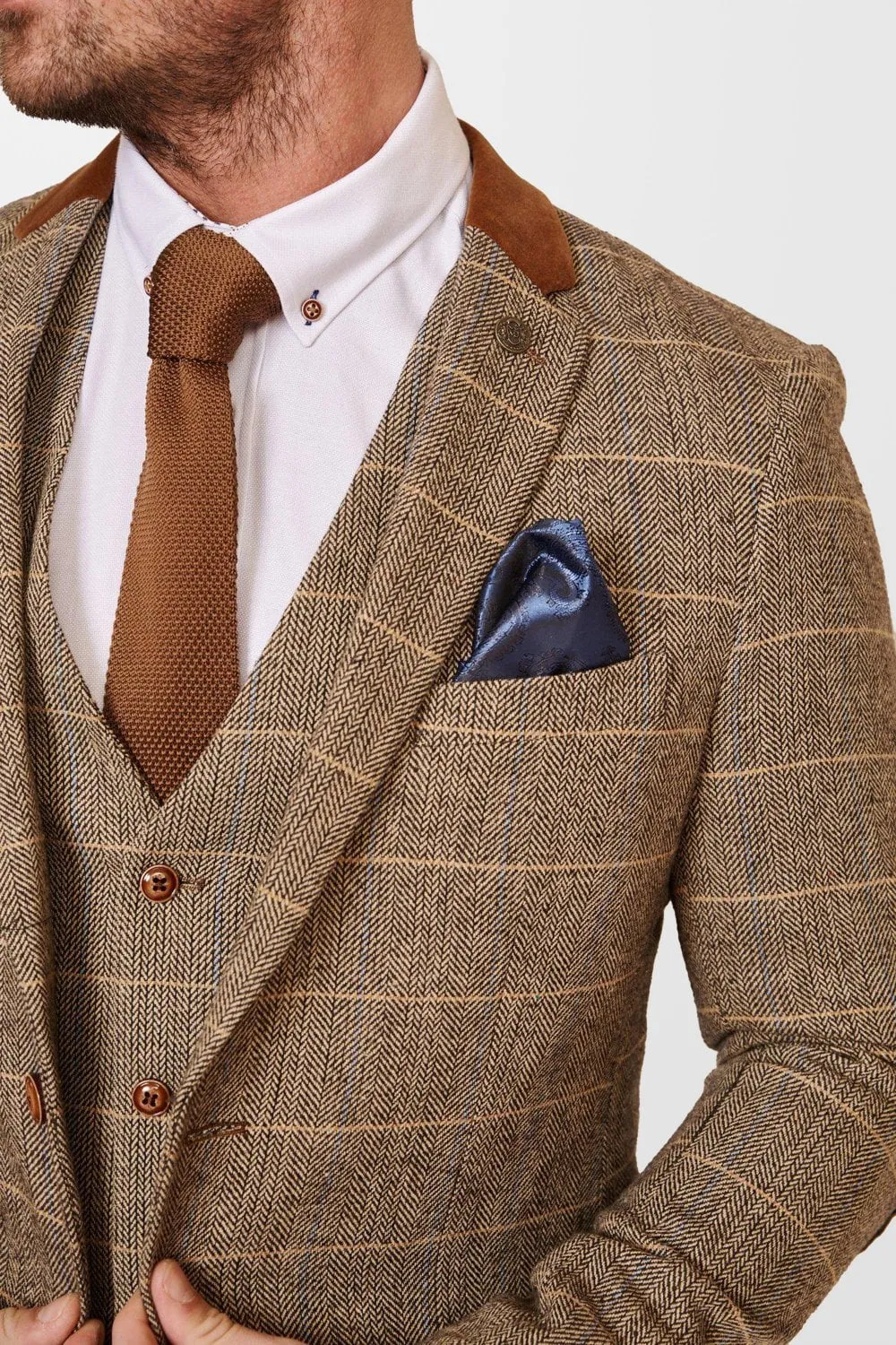 Marc Darcy Dx7 Blazer Tan