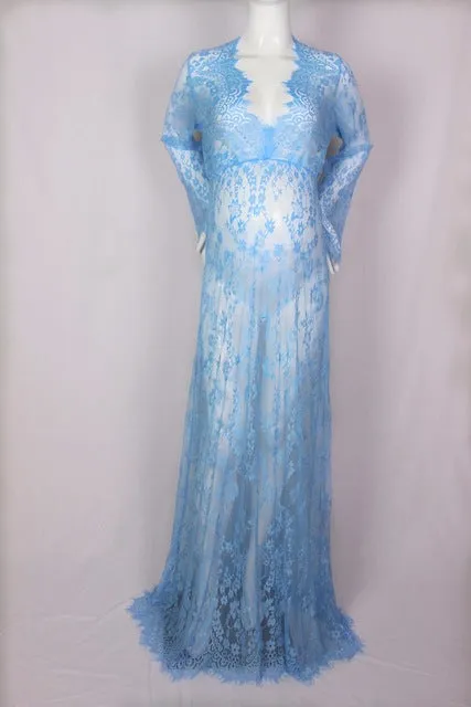Maternity Lace Gown