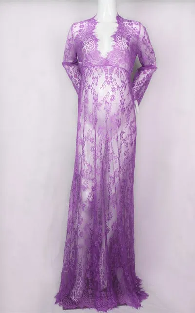 Maternity Lace Gown