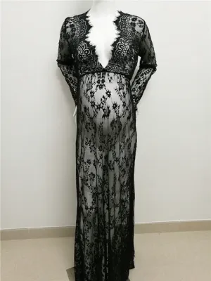 Maternity Lace Gown