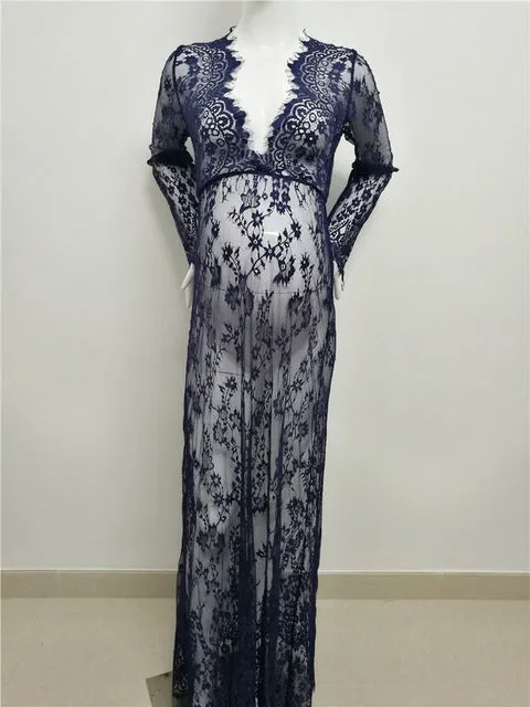 Maternity Lace Gown
