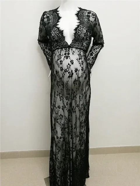 Maternity Lace Gown