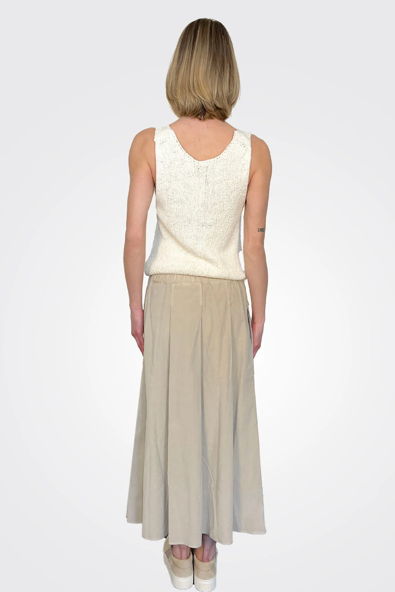 Maxi Skirt - Beige