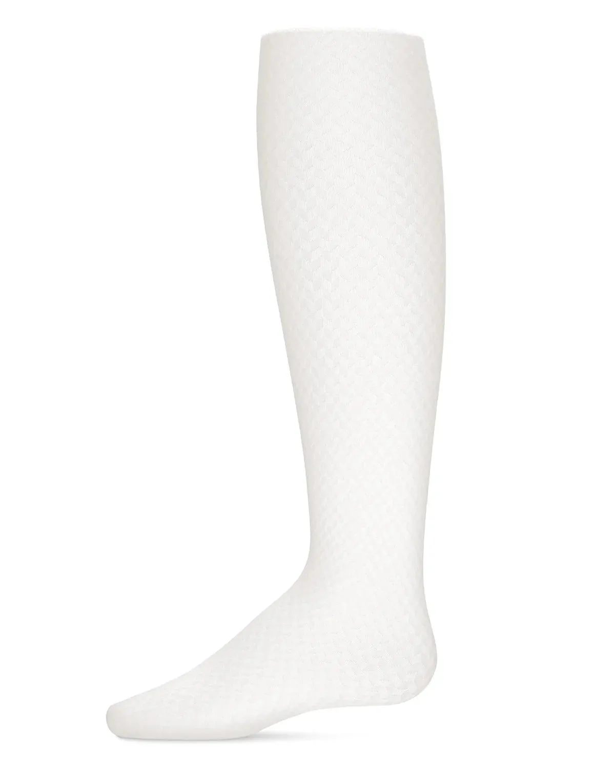 Memoi Girls Prism Textured Microfiber Opaque Tights - Mkf-4053