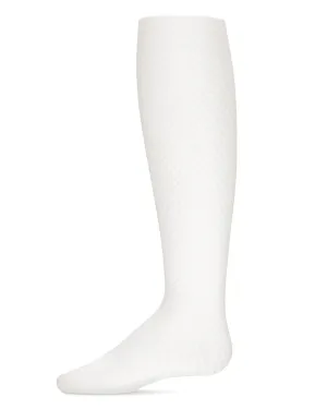 Memoi Girls Prism Textured Microfiber Opaque Tights - Mkf-4053