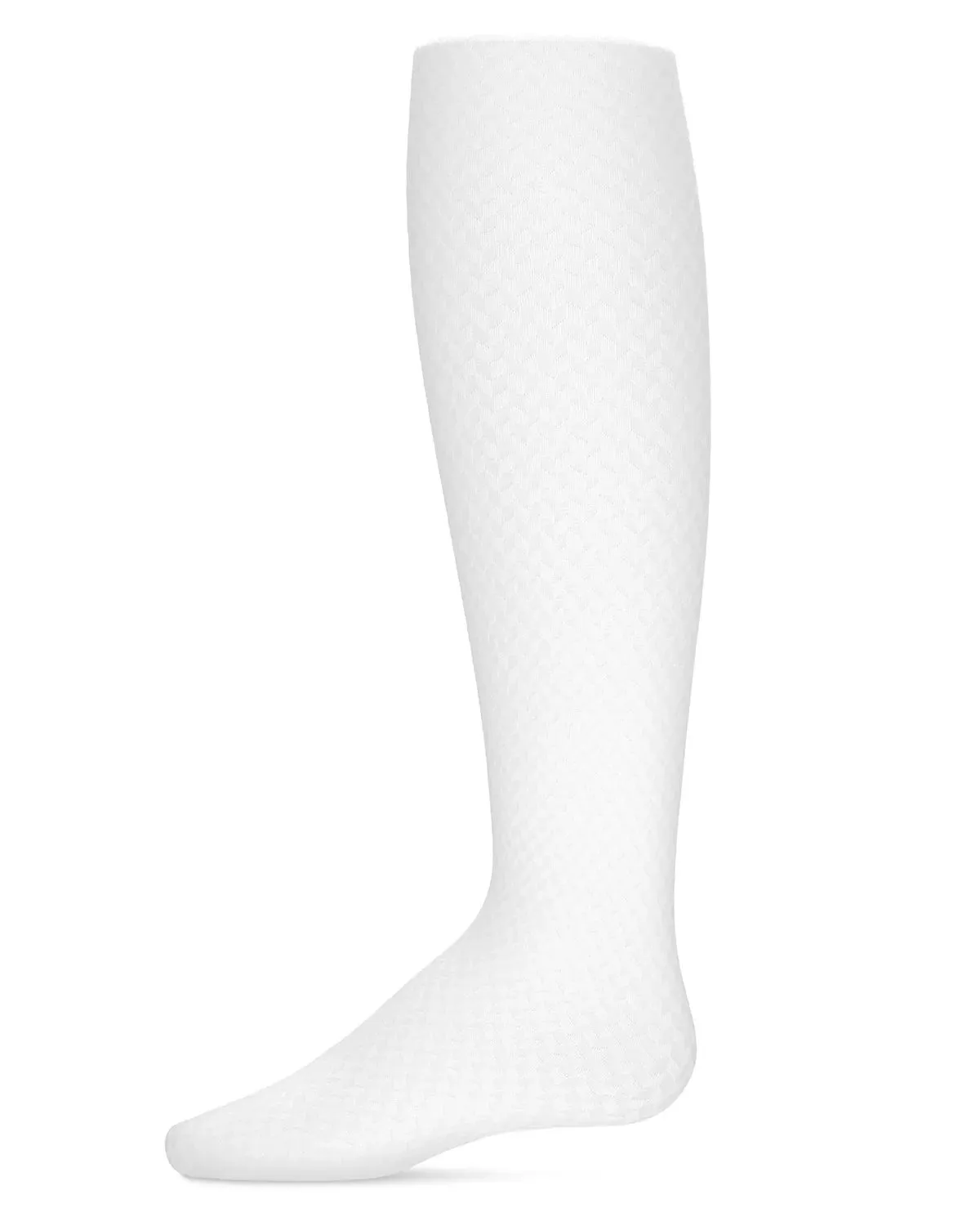 Memoi Girls Prism Textured Microfiber Opaque Tights - Mkf-4053