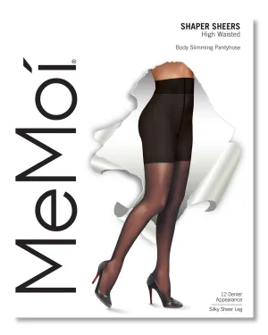 Memoi High-Waisted Body Slimming Pantyhose - Mm-228