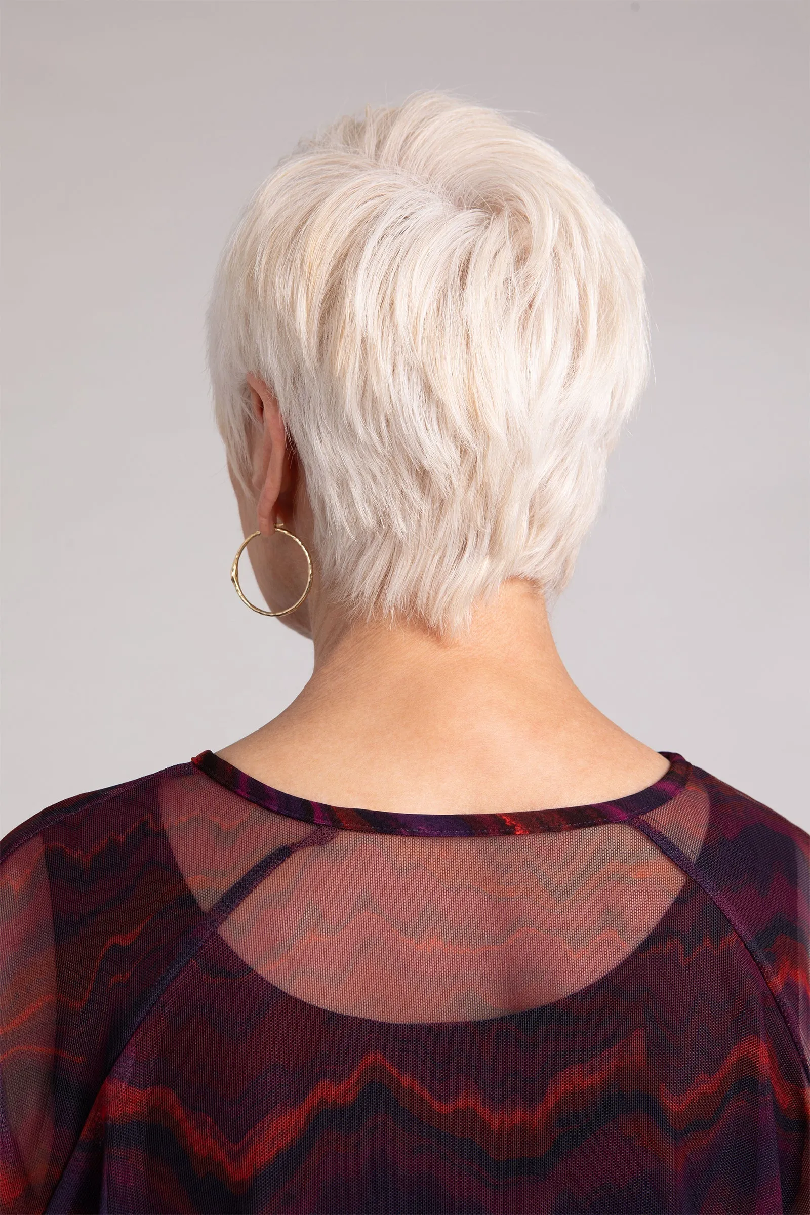 Mesh Raglan Cinch Top