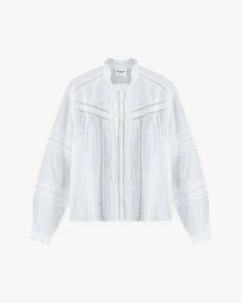 metina cotton voile top