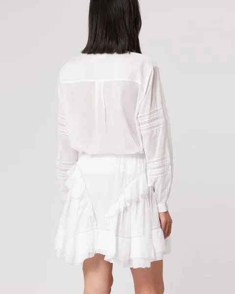 metina cotton voile top