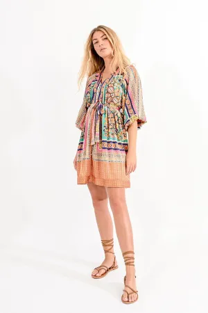 MINI BELTED SHIRT DRESS