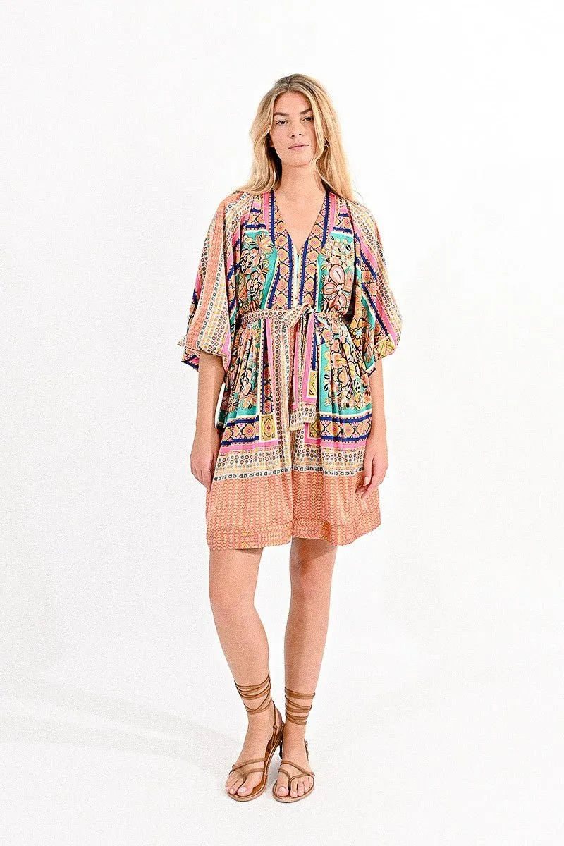 MINI BELTED SHIRT DRESS