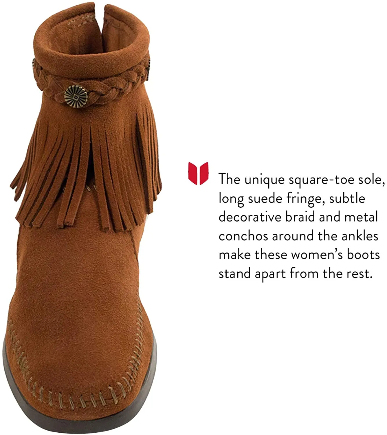 MINNETONKA HI TOP BACK ZIP