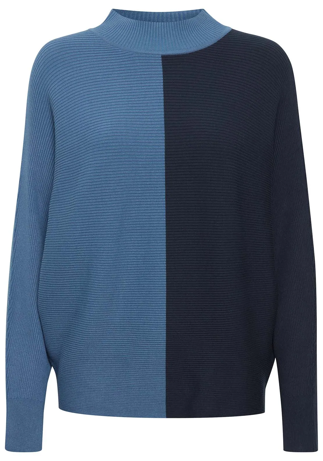 Mmorla Rib Jumper - Blue