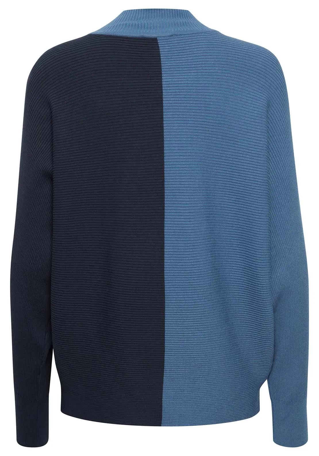 Mmorla Rib Jumper - Blue