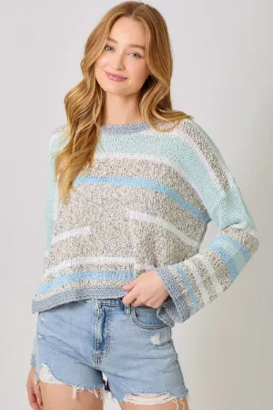 Multicolored Striped Sweater