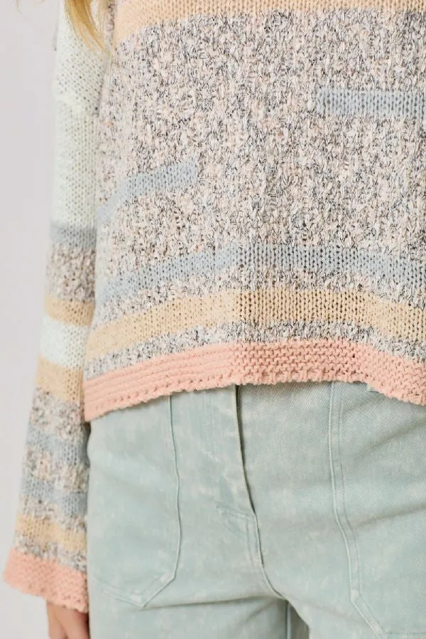 Multicolored Striped Sweater