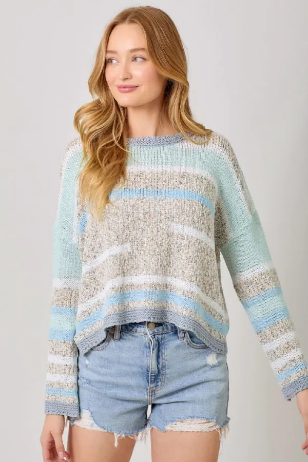 Multicolored Striped Sweater