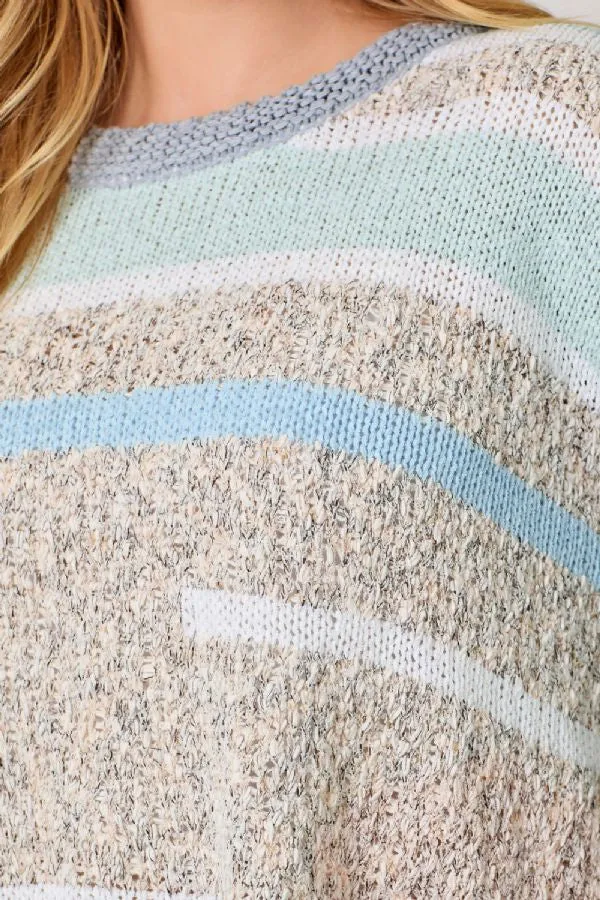 Multicolored Striped Sweater