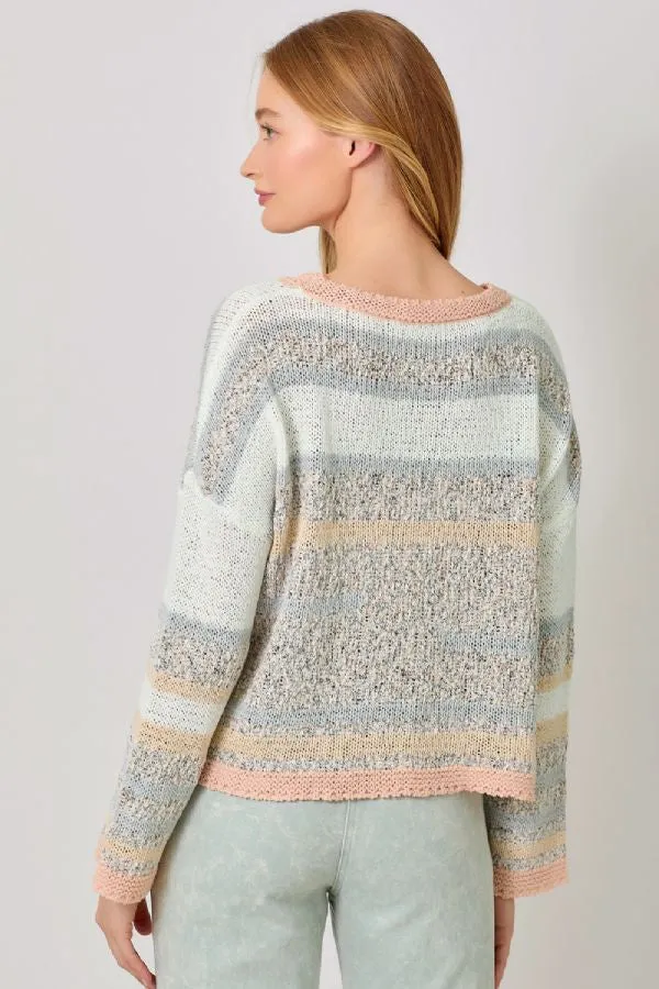 Multicolored Striped Sweater