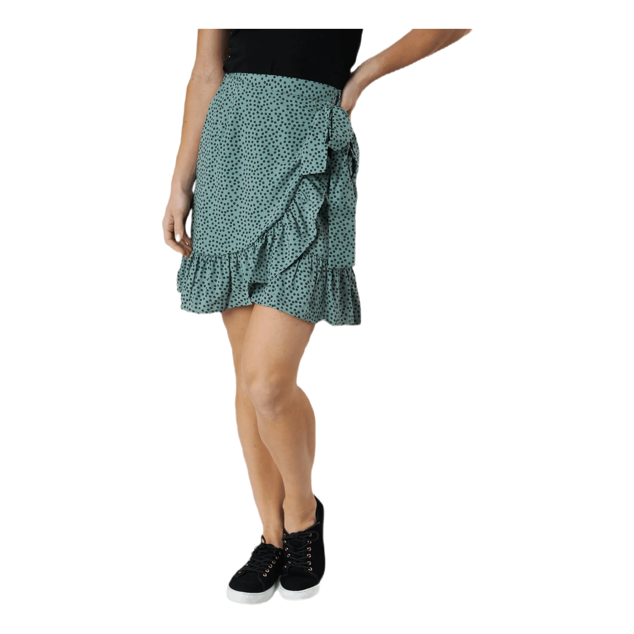 Olivia Wrap Skirt Wvn Green