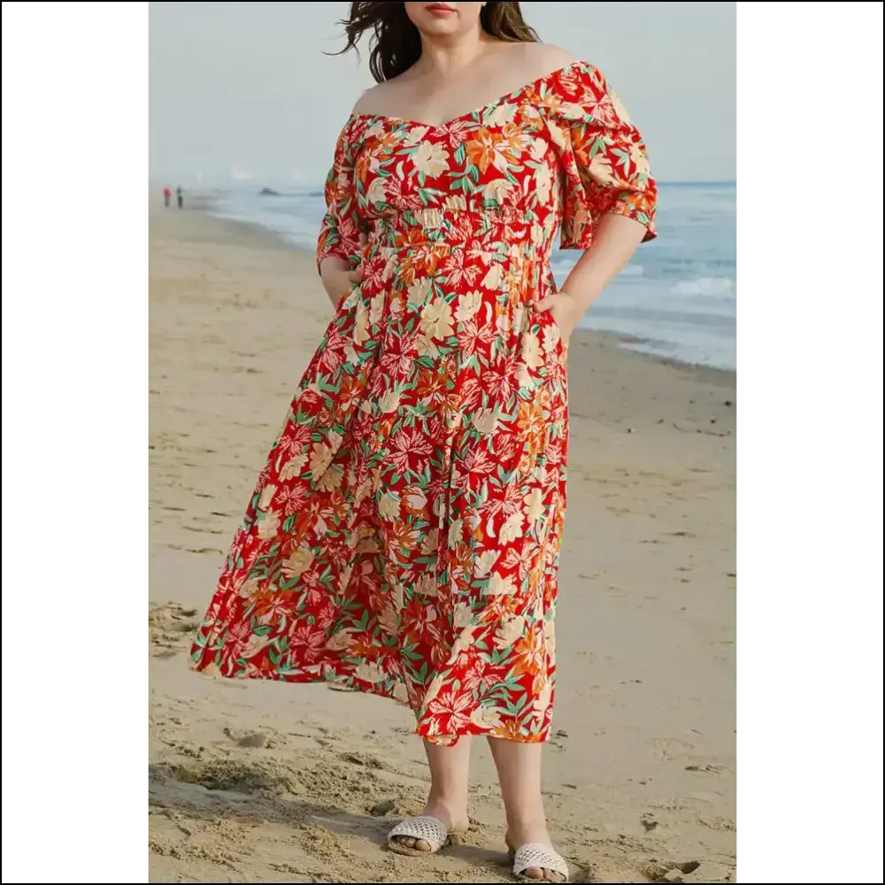 Orange Floral : Dresses that Slay, Gorgeous! 🧡 Needful Things