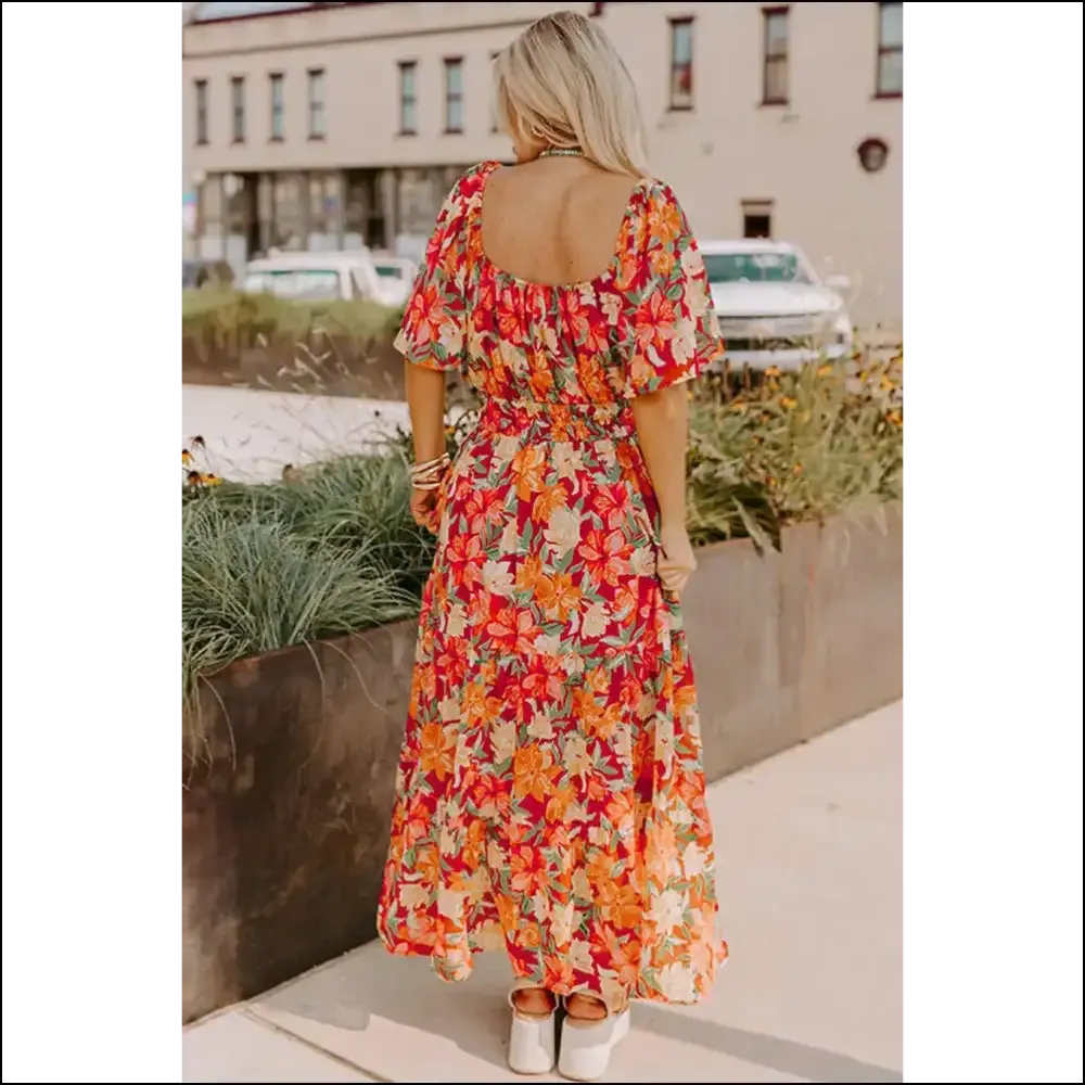 Orange Floral : Dresses that Slay, Gorgeous! 🧡 Needful Things