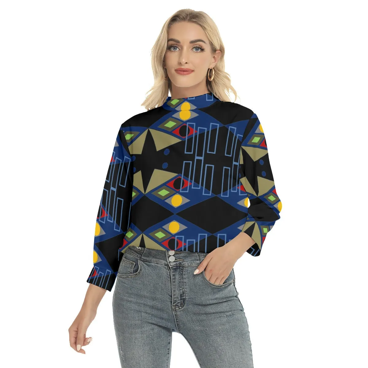 Origen Destination Women's Back Buttoned Blouse