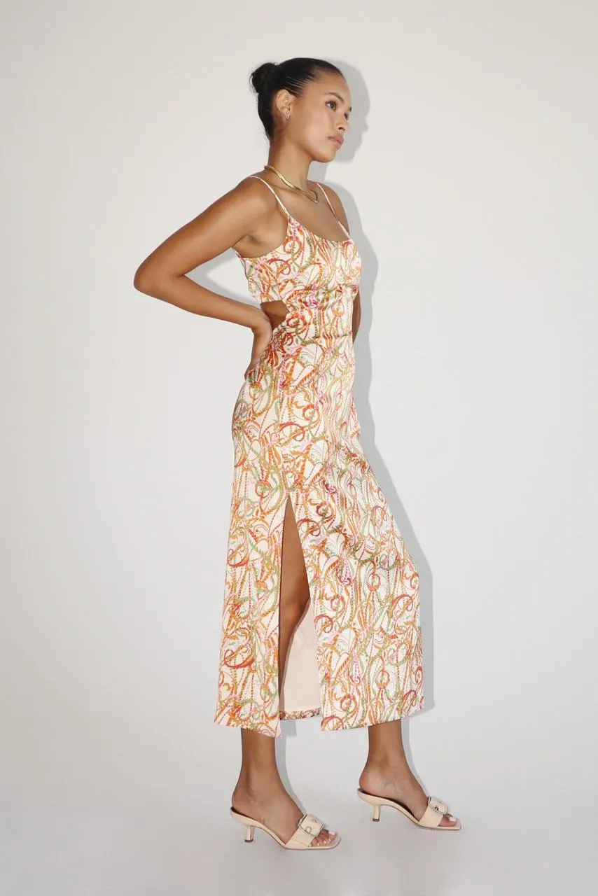 Paisley Sunshine Slip Dress