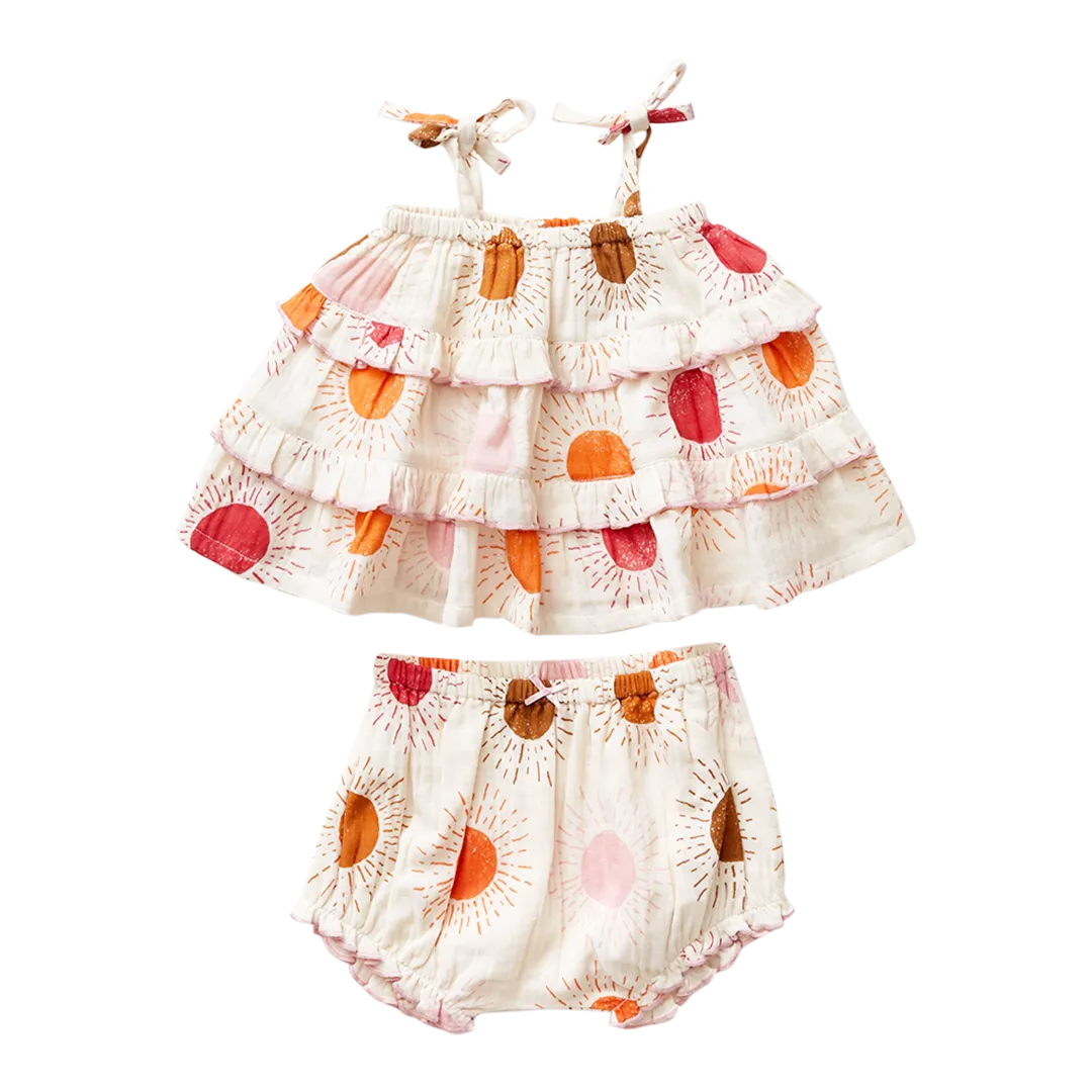 Pink Chicken Baby Garden 2pc Set - Sunrise